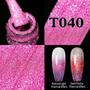 UR SUGAR 7,5 ml reflektierender Glitzer-Gel-Nagellack, Winterfarbe, funkelnde Pailletten, UV-LED-Lack, Nail Art-Dekoration