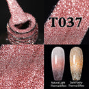 UR SUGAR 7,5 ml reflektierender Glitzer-Gel-Nagellack, Winterfarbe, funkelnde Pailletten, UV-LED-Lack, Nail Art-Dekoration