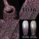 UR SUGAR 7,5 ml reflektierender Glitzer-Gel-Nagellack, Winterfarbe, funkelnde Pailletten, UV-LED-Lack, Nail Art-Dekoration