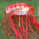 Seidentuch Spitze Regenschirm Frauen Kostüm Fotografie Requisiten Tasseled Regenschirm Garniert Chinesischer Klassischer Ölpapier Regenschirm Sonnenschirm