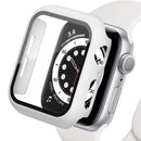 Glas + Abdeckung für Apple Watch Gehäuse 45 mm 41 mm 44 mm 40 mm 42 mm 38 mm iWatch Zubehör Displayschutzfolie Apple Watch Serie 3 4 5 6 SE 7