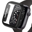 Glas + Abdeckung für Apple Watch Gehäuse 45 mm 41 mm 44 mm 40 mm 42 mm 38 mm iWatch Zubehör Displayschutzfolie Apple Watch Serie 3 4 5 6 SE 7