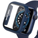 Glas + Abdeckung für Apple Watch Gehäuse 45 mm 41 mm 44 mm 40 mm 42 mm 38 mm iWatch Zubehör Displayschutzfolie Apple Watch Serie 3 4 5 6 SE 7