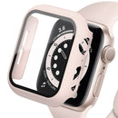 Glas + Abdeckung für Apple Watch Gehäuse 45 mm 41 mm 44 mm 40 mm 42 mm 38 mm iWatch Zubehör Displayschutzfolie Apple Watch Serie 3 4 5 6 SE 7