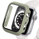 Glas + Abdeckung für Apple Watch Gehäuse 45 mm 41 mm 44 mm 40 mm 42 mm 38 mm iWatch Zubehör Displayschutzfolie Apple Watch Serie 3 4 5 6 SE 7
