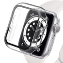 Glas + Abdeckung für Apple Watch Gehäuse 45 mm 41 mm 44 mm 40 mm 42 mm 38 mm iWatch Zubehör Displayschutzfolie Apple Watch Serie 3 4 5 6 SE 7