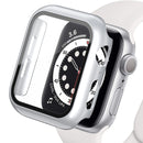 Glas + Abdeckung für Apple Watch Gehäuse 45 mm 41 mm 44 mm 40 mm 42 mm 38 mm iWatch Zubehör Displayschutzfolie Apple Watch Serie 3 4 5 6 SE 7