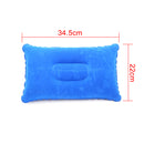 Aufblasbares Luftkissenbett, Schlafkissen, PVC-Nylon, Nackendehner, Rückenlehnenkissen für Reiseflugzeug, Kopfstütze