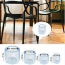 4 x Stuhlbeinkappen, rutschfeste Stuhlfußabdeckung, verdicken, Möbelfußpolster, Tischbein, Tischfuß, Tischhocker, Schutzhülle