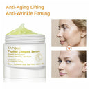 Peptidkomplex Serum Collagen Anti-Falten-Essenz Gesichtshaut-Lifting-Creme für Gesicht Hals Brust Enge Anti-Aging-Hautpflege