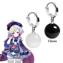 2021New Anime Genshin Impact Ohrringe Zhongli Lange Quaste Ohrclips Tartaglia Eardrop Für Frauen Männer 1: 1 Cosplay Schmuck Requisiten