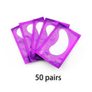 OWOSC 50/100 STÜCKE Großhandel Hydrogel Gel Augenklappen für Wimpernverlängerung Eyepads Wimpern Patch Lash Extension Mask Eyepad Makeup