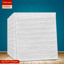 12 uds, autoadhesivo, impermeable, Fondo de TV, papel tapiz de ladrillo, pegatina de pared 3D, papel tapiz para habitación, Mural decorativo para dormitorio