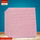 12 uds, autoadhesivo, impermeable, Fondo de TV, papel tapiz de ladrillo, pegatina de pared 3D, papel tapiz para habitación, Mural decorativo para dormitorio