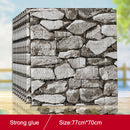 12 uds, autoadhesivo, impermeable, Fondo de TV, papel tapiz de ladrillo, pegatina de pared 3D, papel tapiz para habitación, Mural decorativo para dormitorio