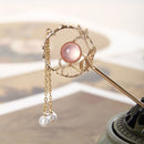 Palillos de Metal para el cabello de estilo chino para mujer