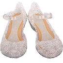 Kleinkind Kleinkind Kinder Baby Mädchen Keil Cosplay Party Single Prinzessin Schuhe Sandalen Kinder High Heel Mädchen Schuhe Performance Prop