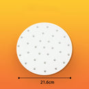 100 Stück 9/8/7 Zoll Air Fryer Liner Perforierte Antihaftmatten Perforierte Pergamentpapiere Dampfkorbmatte Backen für die Küche