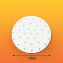 100 Stück 9/8/7 Zoll Air Fryer Liner Perforierte Antihaftmatten Perforierte Pergamentpapiere Dampfkorbmatte Backen für die Küche