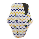 [LECY ECO LIFE] Menstruationseinlagen aus Bambuskohle-Fleece für Frauen mit Flamingo-Aufdruck, wiederverwendbare wasserdichte Mumieneinlagen für Frauen