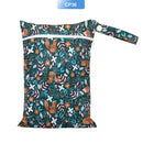 EezKoala Mini-Nasstasche für Baby-Stoffwindeltasche für Menstruationsbinden 18 x 25 cm, Reißverschluss, wasserdicht, wiederverwendbar und waschbar