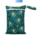 EezKoala Mini-Nasstasche für Baby-Stoffwindeltasche für Menstruationsbinden 18 x 25 cm, Reißverschluss, wasserdicht, wiederverwendbar und waschbar