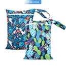 EezKoala Mini-Nasstasche für Baby-Stoffwindeltasche für Menstruationsbinden 18 x 25 cm, Reißverschluss, wasserdicht, wiederverwendbar und waschbar