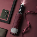 Xiaomi Automatic Umbrella with Reflective Stripe Reverse Led Light Umbrella Academy 10 Ribs 3-folding Inverted Umbrella