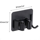 Edelstahl-Mopphaken, an der Wand befestigt, Mopp-Organizer, Lagerregal, Bürste, Besen, Aufhänger, Küche, Badezimmer, zum Aufhängen von Mopps, Halter-Clips