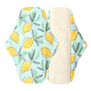 Waschbare Menstruationseinlage Slipeinlage wiederverwendbares Tuch Damenbinde Hygienisch und weich waschbar Holzkohle Menstruations Dropshipping