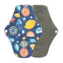 Waschbare Menstruationseinlage Slipeinlage wiederverwendbares Tuch Damenbinde Hygienisch und weich waschbar Holzkohle Menstruations Dropshipping