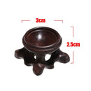 1 stück Retro Säure Zweig Holz Ständer Basis Für Kristallkugel Halter Kugel Globus Stein Miniatur Home Collection Langlebig Dekor