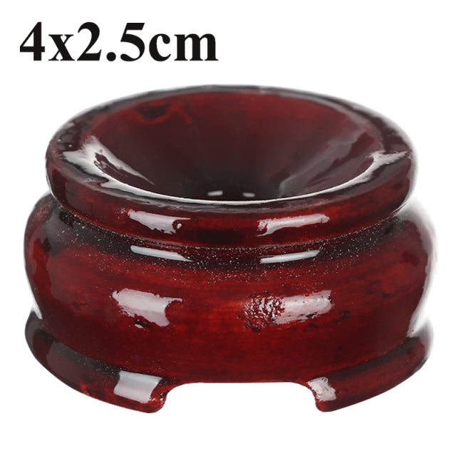 1pc Retro Acid Branch Wood Display Stand Base For Crystal Ball Holder Sphere Globe Stone Miniature Home Collection Durable Decor