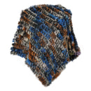 Echtes Kaninchenfell Gestrickter Naturpelz Poncho Weste Mode Wickelmantel Schal Dame Schal Naturpelz Hochzeit Großhandel Cape