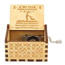 Spieluhr mit Holzschnitzerei und Farbdruck für schöne Ehefrau, Tochter/Sohn, Weihnachtsgeschenk, Weihnachtsgeschenk, You Are My Sunshine Music