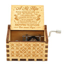 Spieluhr mit Holzschnitzerei und Farbdruck für schöne Ehefrau, Tochter/Sohn, Weihnachtsgeschenk, Weihnachtsgeschenk, You Are My Sunshine Music