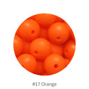 Cute-Idea 20 Stücke Silikon Runde Perlen 9 MM Baby Zahnen Kauperlen DIY Baby Nagetier Schnullerkette Spielzeug Zubehör Babyartikel