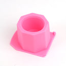 DIY runder geometrischer polygonaler Silikon-Blumentopf-Form-Keramik-Ton-Handwerks-Form-Epoxidharz-Beton-Formen-Kerzen-Topf-Form