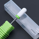 Keramikfräser Maniküre Nagelbohrer Elektrische Nagelfeilen Rosa Blau Schleifbits Mühlenschneider Grat Zubehör