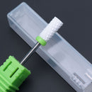 Keramikfräser Maniküre Nagelbohrer Elektrische Nagelfeilen Rosa Blau Schleifbits Mühlenschneider Grat Zubehör