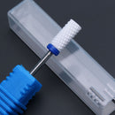 Keramikfräser Maniküre Nagelbohrer Elektrische Nagelfeilen Rosa Blau Schleifbits Mühlenschneider Grat Zubehör