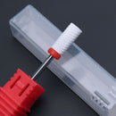 Keramikfräser Maniküre Nagelbohrer Elektrische Nagelfeilen Rosa Blau Schleifbits Mühlenschneider Grat Zubehör