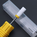 Keramikfräser Maniküre Nagelbohrer Elektrische Nagelfeilen Rosa Blau Schleifbits Mühlenschneider Grat Zubehör