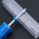 Keramikfräser Maniküre Nagelbohrer Elektrische Nagelfeilen Rosa Blau Schleifbits Mühlenschneider Grat Zubehör