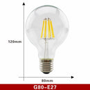 2 Stück E27 E14 Retro Edison LED Glühlampe Lampe AC220V Glühbirne C35 G45 A60 ST64 G80 G95 G125 Glasbirne Vintage Kerzenlicht