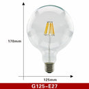 2 Stück E27 E14 Retro Edison LED Glühlampe Lampe AC220V Glühbirne C35 G45 A60 ST64 G80 G95 G125 Glasbirne Vintage Kerzenlicht