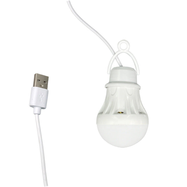 LED-Laterne, tragbare Campinglampe, Mini-Birne, 5 V, LED, USB-Power, Buchlicht, LED-Lese-Studenten-Studien-Tischlampe, Superbirght