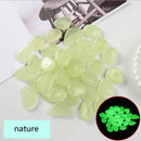 10/20/30 Stück Leuchtstein Gehweg Steingarten Terrasse Rasen Garten Hof Steindekoration Gartenhandwerk Leuchtendes Kopfsteinpflaster Dekor