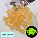 10/20/30 Stück Leuchtstein Gehweg Steingarten Terrasse Rasen Garten Hof Steindekoration Gartenhandwerk Leuchtendes Kopfsteinpflaster Dekor