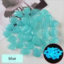 10/20/30 Stück Leuchtstein Gehweg Steingarten Terrasse Rasen Garten Hof Steindekoration Gartenhandwerk Leuchtendes Kopfsteinpflaster Dekor